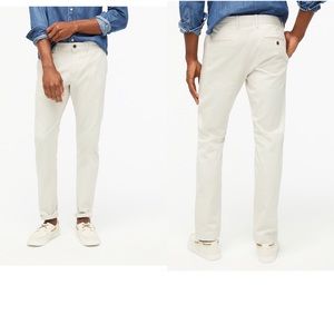 J Crew Khaki Flex Straight pants in Stone W36 L32